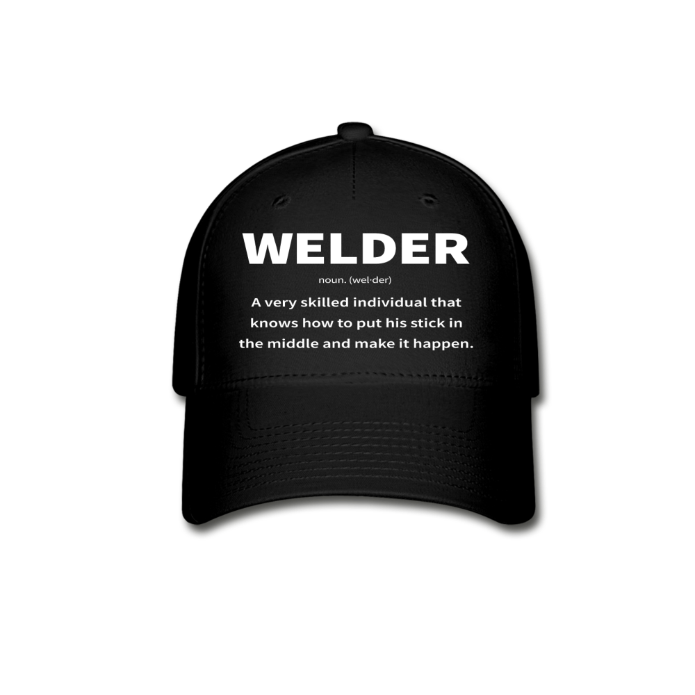 Welder: Noun Men's Hat | Stick In The Middle & Make It Happen - black