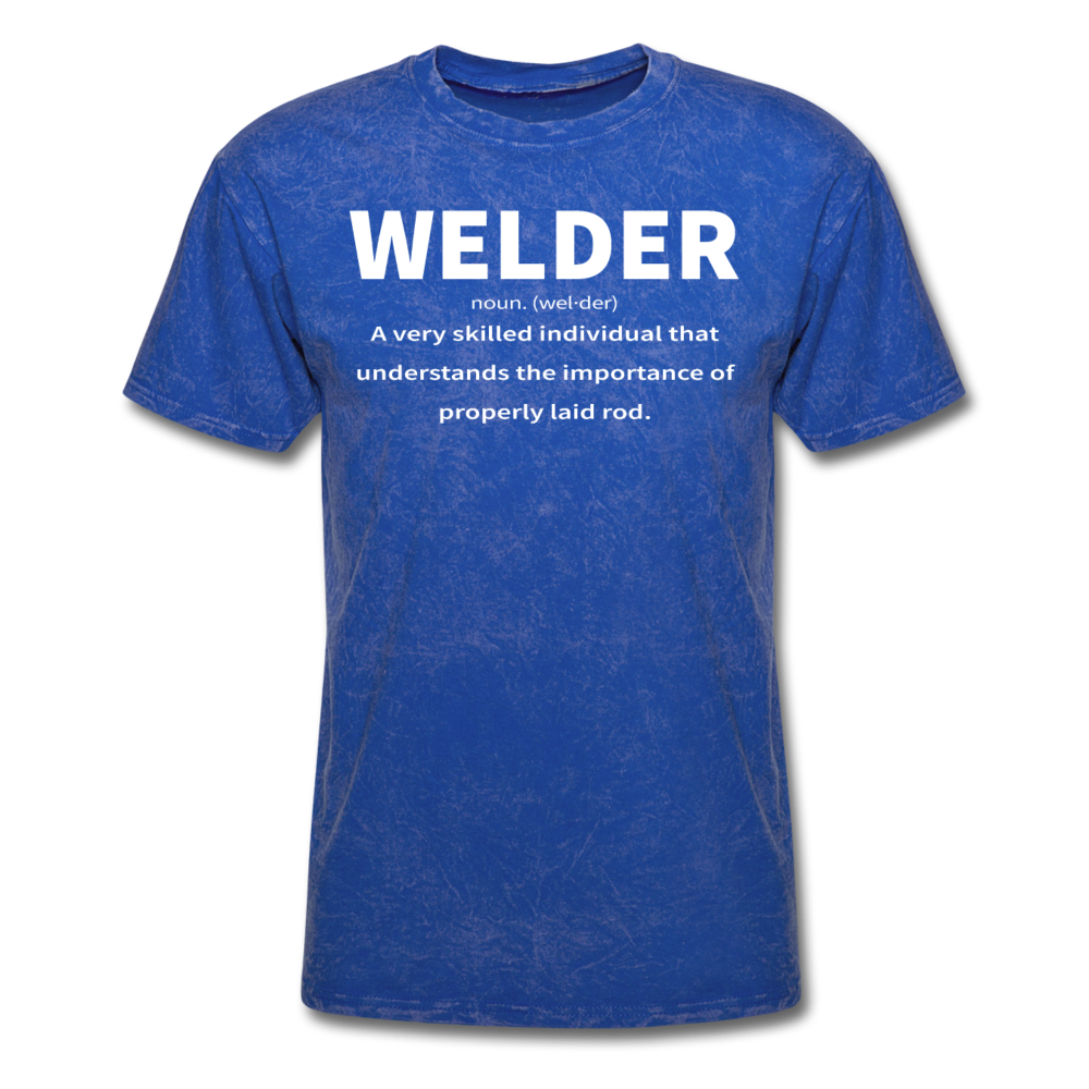 Welder: Noun Men's T-Shirt | Properly Laid Rod - forest green
